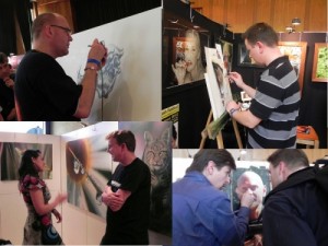 Airbrushmesse 2012 in Schweinfurt