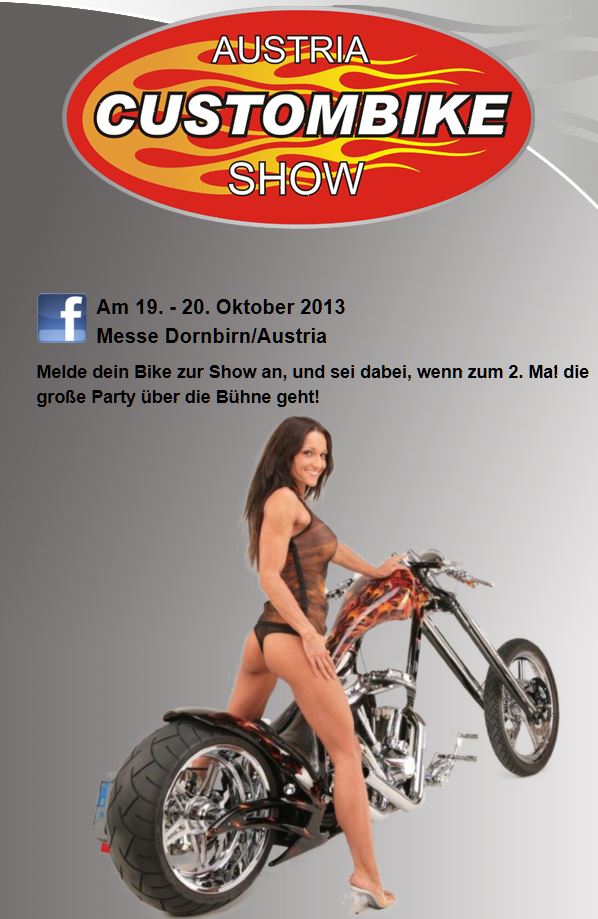 Austria Custombike Show @ Messe Dornbirn | Dornbirn | Vorarlberg | Österreich